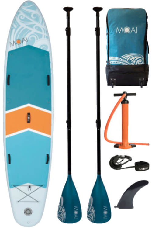 Scarp opschorten kapitalisme Moai Allround 12'4 Family SUP Board Pakket - ISUPCENTER