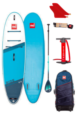 Red Paddle 9’8″ x 31″ Ride MSL CT Supboard Pakket