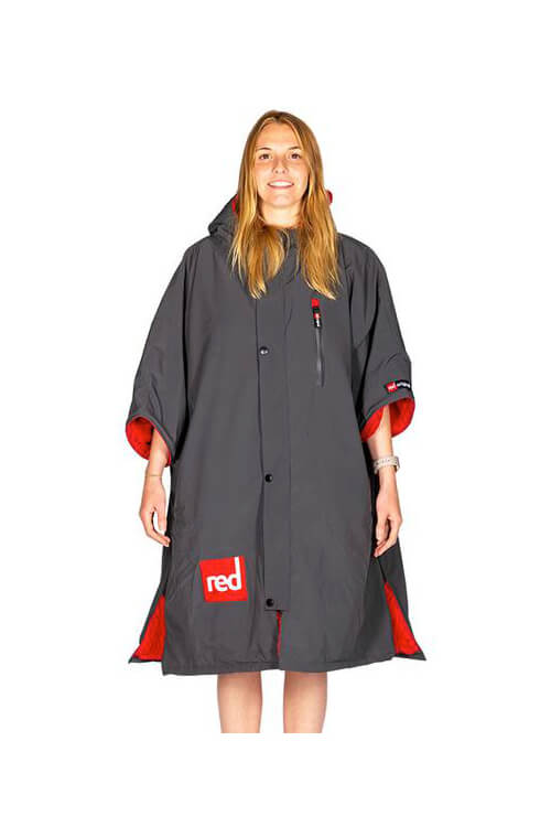 red paddle original womens change robe pro grijs rood