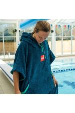 red paddle co poncho dames navy