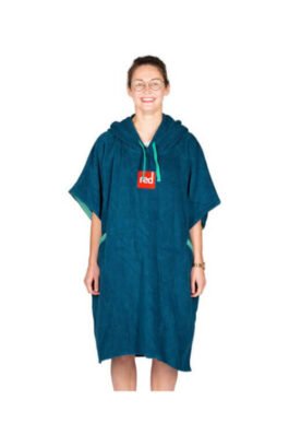 Red Paddle Luxury Towelling Robe Dames
