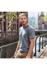 red paddle mens performance t shirt grijs