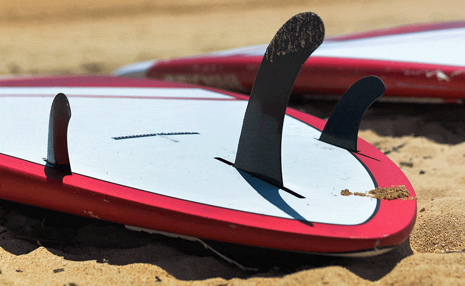sup board vin monteren