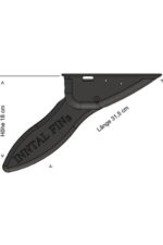 Klapvin Voor Slide-In Finbox - Afbeelding 3