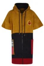 Wave Hawaii Bamboo Poncho Zip Dusty