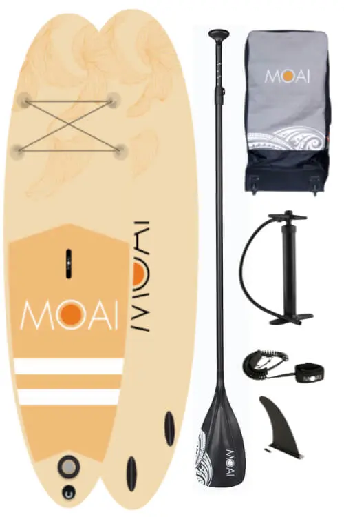 moai 10'6 ultra light sup board sand kopen